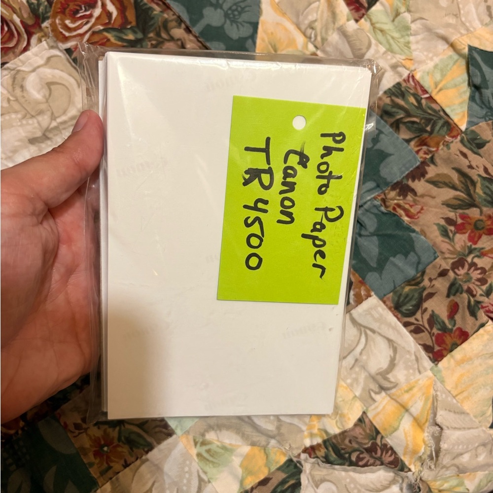 *Free Add on* Canon White Photo Paper Pack